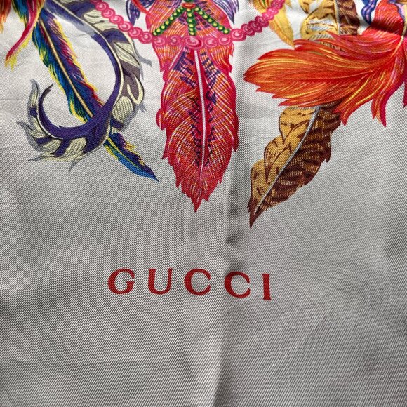 GUCCI Silk Scarf - Picture 2 of 4